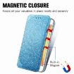 Blue Mandala Leather Case for iPhone SE 2022/SE 2020/8/7 - 6