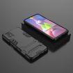 Samsung Galaxy M51 Shockproof Protective Case with Holder - Black - 2