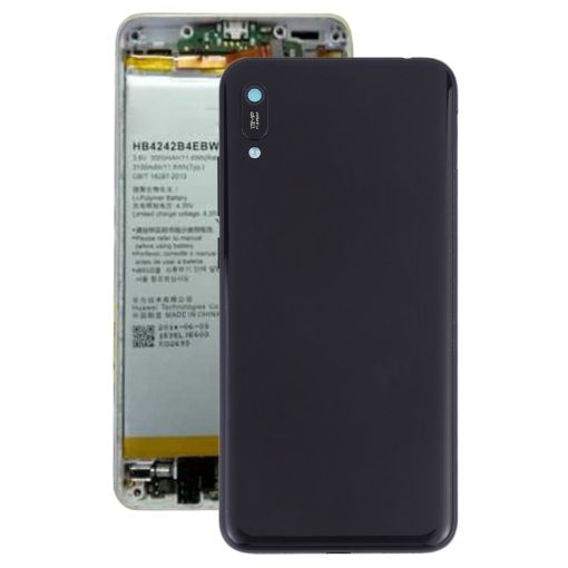 Battery Back Cover with Camera Lens & Side Keys for Huawei Y6 (2019) - 1