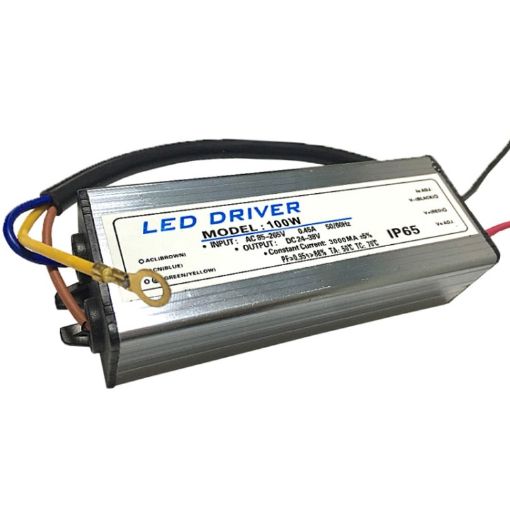 Picture of 100W LED Driver Adapter AC 85-265V to DC 24-38V IP65 Waterproof