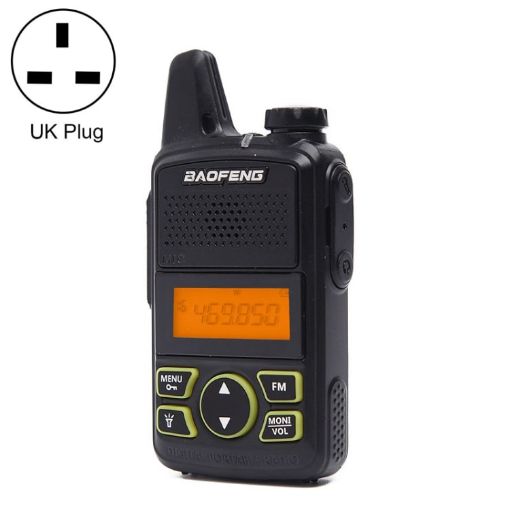 Picture of BaoFeng BF-T1 Single Band Radio Handheld Walkie Talkie, UK Plug