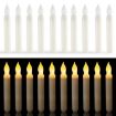 Picture of 12pcs / Box LED Electronic Candle Light Flameless Long Rod Christmas Candle, Spec:Flashing Warm White Light