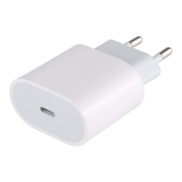 Picture of 20W Type-C / USB-C PD Fast Charging Power Adapter, EU Plug (White)