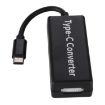 Picture of 65W 5 Pin MagSafe Series to USB-C / Type-C Converter for MacBook (Black)