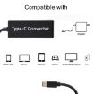 Picture of 65W 5 Pin MagSafe Series to USB-C / Type-C Converter for MacBook (Black)