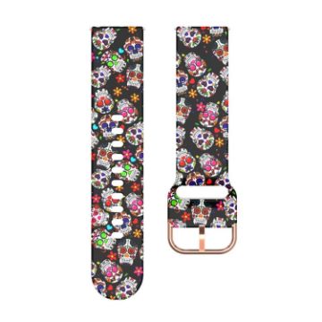 Picture of For Galaxy Watch 46mm Silicone Watch Band (Color Skull)