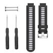 Picture of For Garmin Forerunner 735 XT Two-tone Silicone Watch Band (Black + Grey)