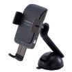 Picture of Momax CM12 Q. MOUNT SMART 2 Car Infrared Sensor Mobile Phone QI Wireless Charging Stand Holder Set (Black)