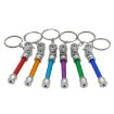 Candy-colored Aluminum Keychain Small Pipe - 2 PCS, Random Color - 2