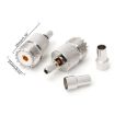 Picture of 10 PCS UHF Female Jack SO239 Crimped RF Connector Coaxial Adapter