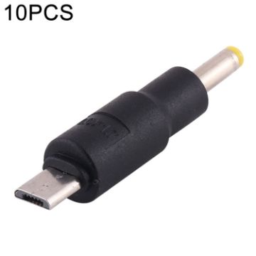 Picture of 10 PCS 4.0 x 1.7mm to Micro USB DC Power Plug Connector