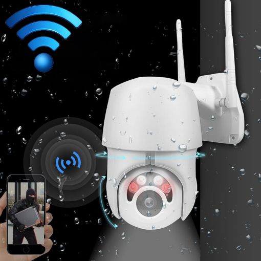 EC76 1080P WiFi IP Camera, Waterproof, Night Vision, Motion Detection - 1