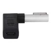 Picture of USB-C / Type-C Female to 5 Pin MagSafe 1 (L-Shaped) Male Charge Adapter (Black)