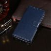 LG G6 Crazy Horse Texture Leather Case - Dark Blue - 1