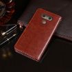LG G6 Crazy Horse Texture Leather Case - Dark Blue - 3