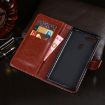 Picture of For OPPO R15 Pro idewei Crazy Horse Texture Horizontal Flip Leather Case with Holder & Card Slots & Wallet (Brown)