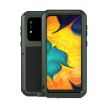 LOVE MEI Metal Shockproof Waterproof Case for Galaxy A30 - Army Green - 1