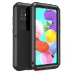 LOVE MEI Metal Shockproof Waterproof Case for Galaxy A51 - Black - 1