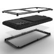 LOVE MEI Metal Shockproof Waterproof Case for Galaxy A51 - Black - 4
