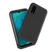 LOVE MEI Metal Shockproof Waterproof Case for Galaxy A70s - Black - 2