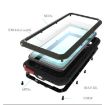LOVE MEI Metal Shockproof Waterproof Case for Galaxy A70s - Black - 3