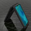 LOVE MEI Metal Shockproof Waterproof Case for Galaxy A70s - Black - 4