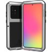 LOVE MEI Metal Shockproof Case for Galaxy A71 - Silver - 1