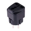 Picture of Portable Universal Socket to Israel Plug Power Adapter Travel Charger (Black)