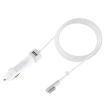Picture of 60W 5.1V 2.1A USB Interface Car Charger with 16.5V 3.65A L MagSafe Interface Data Cable (White)