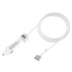 Picture of 45W-2 5.1V 2.1A USB Interface Car Charger with 14.85V 3.05A T MagSafe 2 Interface Data Cable (White)