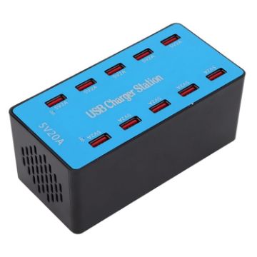 Picture of A5B 100W 10 Ports USB Smart Charging Station with Indicator Light, AU Plug