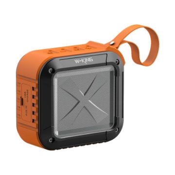Picture of W-KING S7 Mini Wireless Waterproof Loudspeaker With TF/FM/AUX/NFC Bluetooth Bike Speaker (Orange)