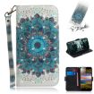 Picture of 3D Painting Pattern Coloured Drawing Horizontal Flip Leather Case with Holder & Card Slots & Wallet For Sony Xperia L3 (Paecock)