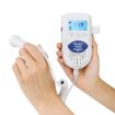 Picture of FD-100 Digital Fetal Doppler Ultrasound Sound Baby Heartbeat Detector Monitor LED Digital Prenatal Pocket Fetal Doppler Stethoscope (Blue)