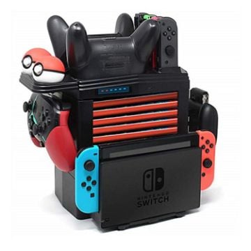 Picture of KJH Multi-function Bracket Handle Charging Base Receiving Frame for Nintendo Switch