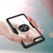 Picture of Scratchproof TPU + Acrylic Ring Bracket Protective Case For Huawei Honor 7X (Black)