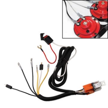Picture of 12V Horn Wiring Harness Relay Kit for Car Truck Grille Mount Blast Tone Horns