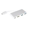 USB-C to HDMI Adapter, 4K Multiport AV Converter with USB 3.0 Ports - 1