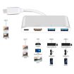 Picture of USB-C to HDMI Adapter, 4K Multiport AV Converter with USB 3.0 Ports & Charging Port for Chromebook Pixel/MacBook/Dell XPS13/Samsung Galaxy