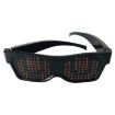 Picture of Night Club Bar Disco LED Light-emitting USB Charging Shutter APP Bluetooth Glasses (Red)