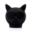 Picture of T8 Mini Cat Shape Stereo Wireless Bluetooth Speaker, Support Hands-free / TF Card / FM (Black)