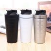 Picture of 500mL (17.5oz) Healthy Sports Cup Stainless Steel Protein Powder Classic Shaker Bottle Replacement Milkshake Cup