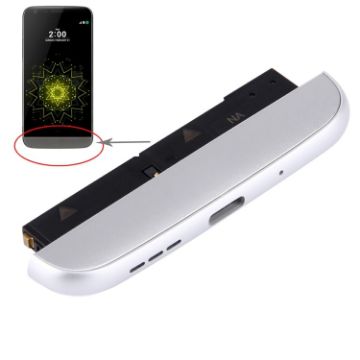 LG G5 Charging Dock + Microphone + Speaker Module Silver - 1