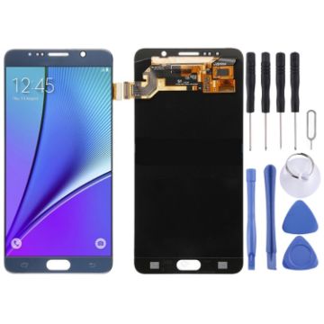 Original LCD Screen and Digitizer Assembly for Galaxy Note 5 - Blue - 1