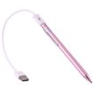 Picture of Rechargeable Stylus Pen 2.3mm Metal Nib for iPhone, iPad, Samsung - Compatible with Capacitive Touch Screens (Rose Gold)