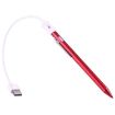 Picture of Rechargeable Stylus Pen 2.3mm Metal Nib for iPhone, iPad, Samsung - Compatible with Capacitive Touch Screens (Red)