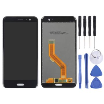 LCD Screen for HTC U11 with Digitizer - Black - 1