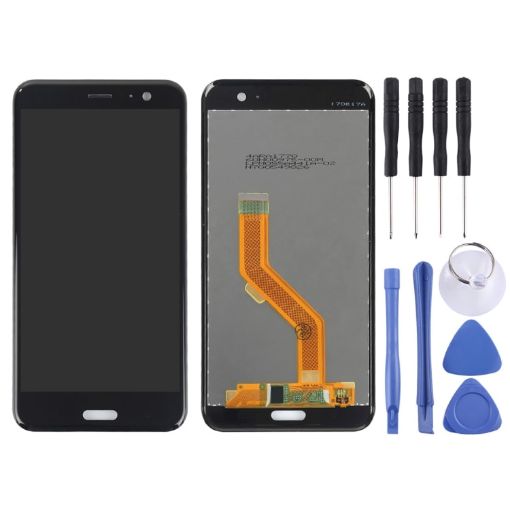 LCD Screen for HTC U11 with Digitizer - Black - 1