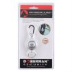 Picture of DOBERMAN Key-chain Personal Security Alarm Pull Ring Triggered Anti-attack Safety Emergency Alarm (Silver)