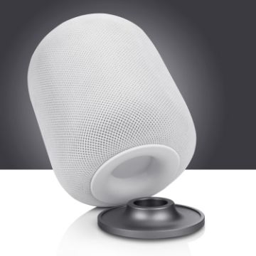Picture of HomePod Intelligent Speaker Base Stainless Steel Base Speaker Pad (Grey)